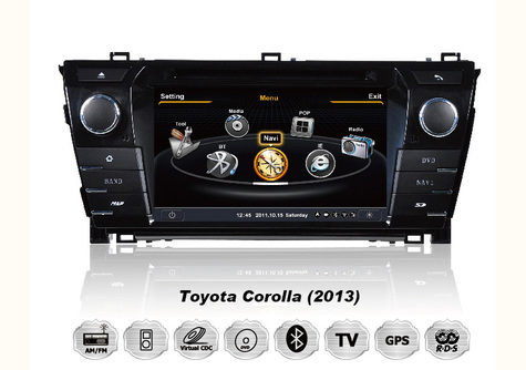 Toyota Corolla 2013 -2014 RNavigator Winca-RoadNav C307 S100 Digital