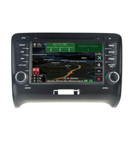 RNavigator RN4C-AU25  S9.AN Multimedia Navigation GPS - ΟΕΜ 7'' Εργοστασιακού Τύπου Οθόνη - Audi TT 2006-2014  - Android 9.0 Pie - 4 πύρηνο - 1.2GHz ARM A7 MTK8227L - 2gb Ram - 16gb Rom Caraudiosolutions
