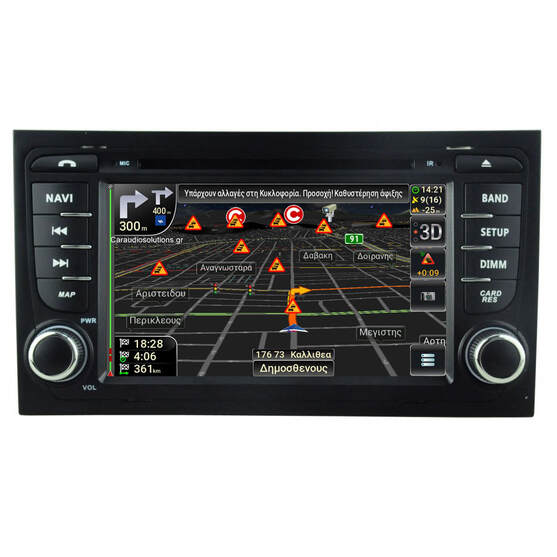 RNavigator RN4C-AU50  Multimedia Navigation GPS - ΟΕΜ 7'' Εργοστασιακού Τύπου Οθόνη  - Audi A4 2002-2009 - Android 10.0 Q - 4 πύρηνο - 2gb Ram - 16gb Rom Caraudiosolutions