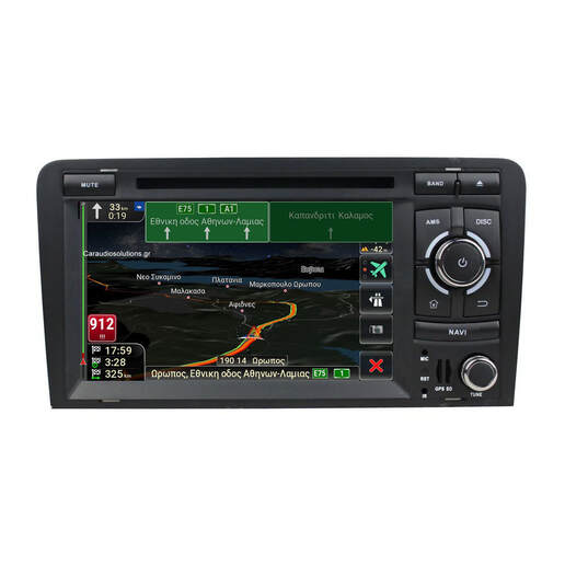 RNavigator RN4C-AU63 S9.AN Multimedia Navigation GPS - ΟΕΜ 7'' Εργοστασιακού Τύπου Οθόνη - Audi A3 2003-2012 - Android 9.0 Pie - 4 πύρηνο - 1.2GHz ARM A7 MTK8227L - 2gb Ram - 16gb Rom Caraudiosolutions