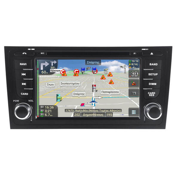 RNavigator RN8C-AU102 / S10.AN Multimedia Navigation GPS - ΟΕΜ 7'' Εργοστασιακού Τύπου Οθόνη - Audi A6 1997-2004 - Android 10.0 Q - 8 πύρηνο -  4gb Ram - 64gb Rom Caraudiosolutions