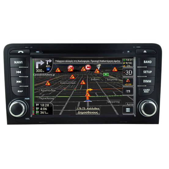 RNavigator RN8C-AU49 Multimedia Navigation GPS - ΟΕΜ 7'' Εργοστασιακού Τύπου Οθόνη - Audi S3 2003-2012 - Android 10.0 Q - 8 πύρηνο -  4gb Ram - 64gb Rom Caraudiosolutions