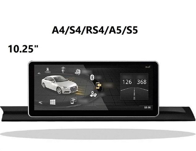 RNavigator RSA-12B9 Multimedia Navigation GPS - ΟΕΜ 10,25'' Εργοστασιακού Τύπου Οθόνη - Audi A4 B9 8W  MIB 2016-2019 - Android 6.0 Marshmallow - 8 πύρηνο 1.3GHz 64bit  CPU Cortex-A53 MTK8783 - 2gb Ram - 16gb Rom Caraudiosolutions.gr